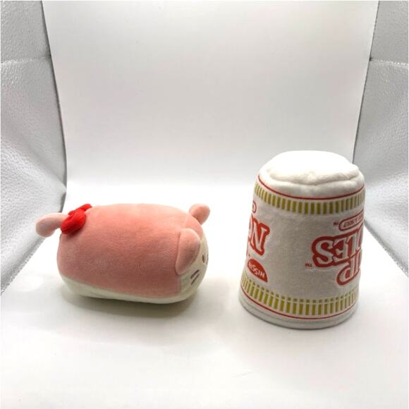 Anirollz x Nissin Cup Noodles Ramen Soup Plush Kitty Kawaii 5" - Picture 6 of 12